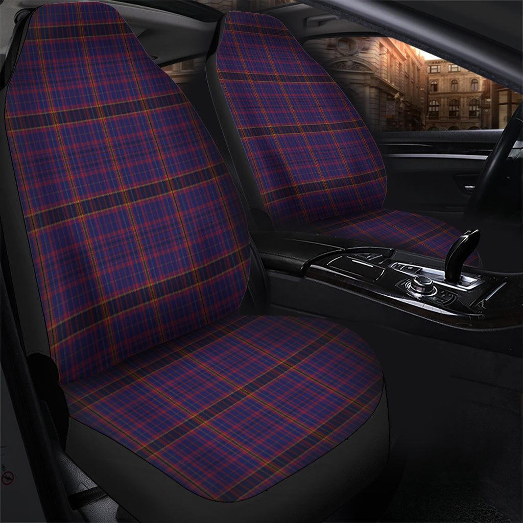 James of Wales Tartan Car Seat Cover One Size - Tartanvibesclothing