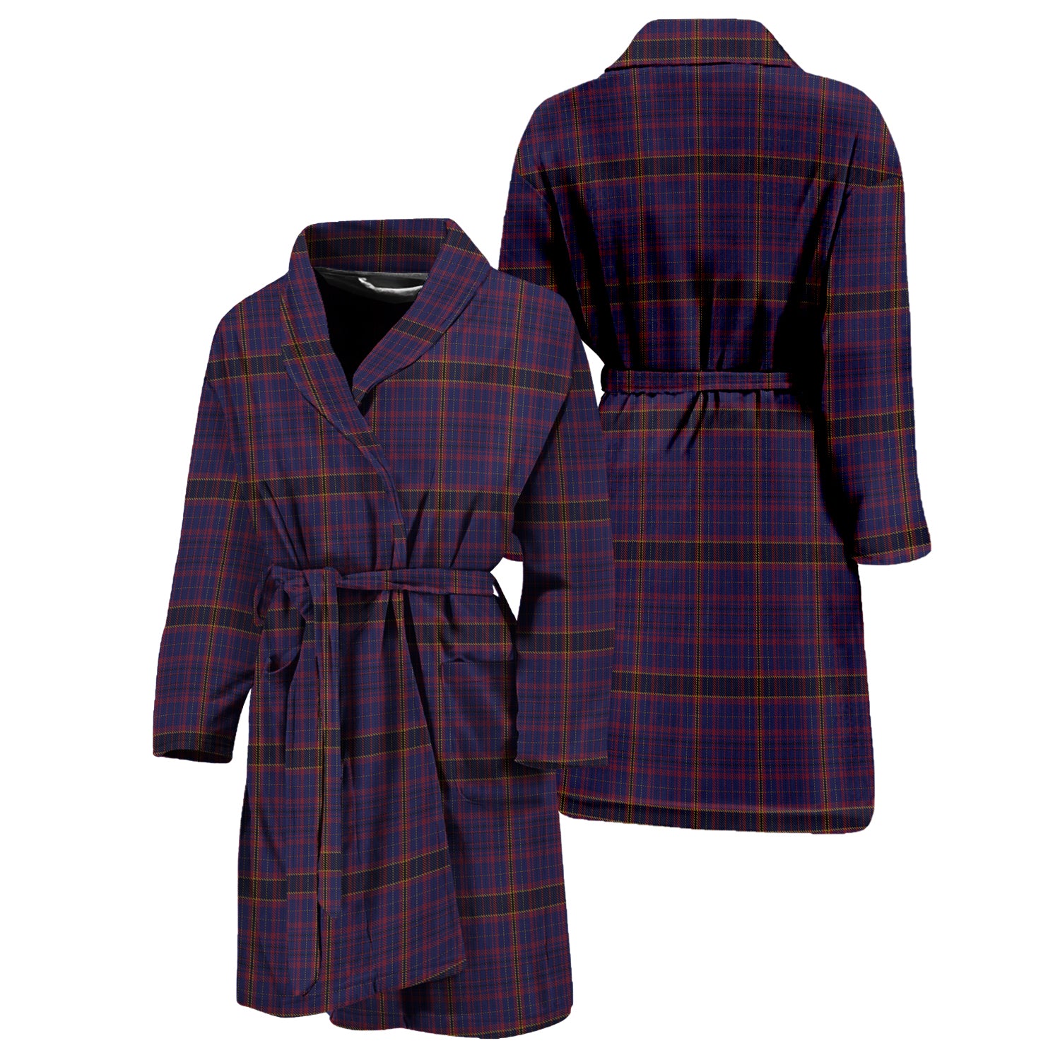 James of Wales Tartan Bathrobe Unisex M - Tartan Vibes Clothing