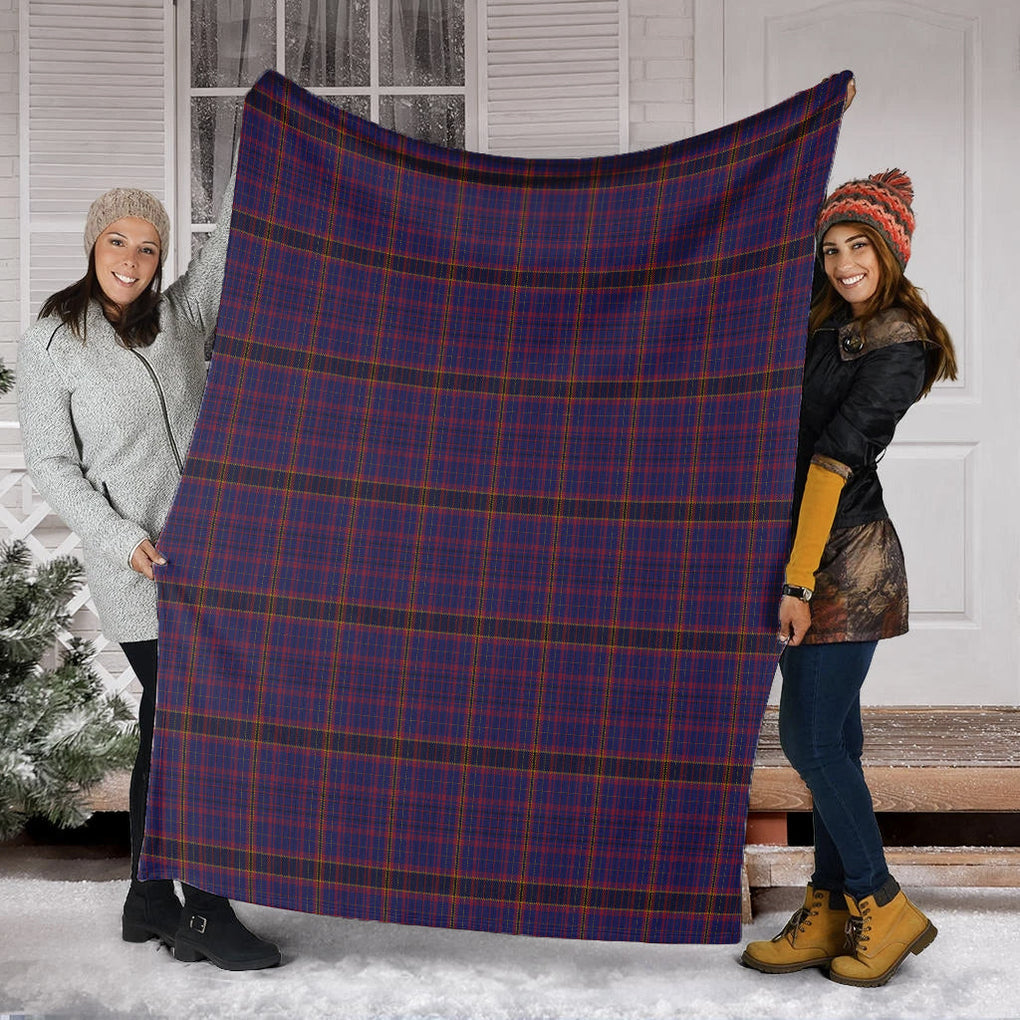 James of Wales Tartan Blanket - Tartan Vibes Clothing