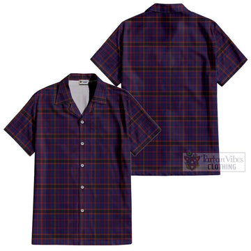 James of Wales Tartan Cotton Hawaiian Shirt