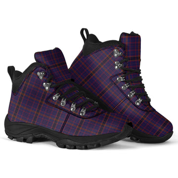 James of Wales Tartan Alpine Boots