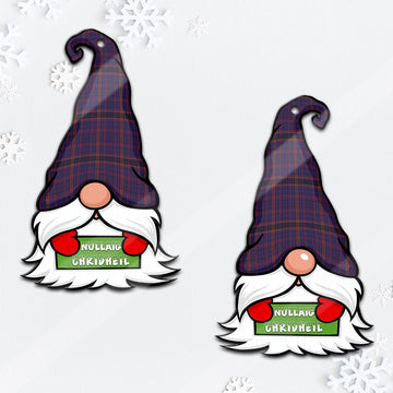 James of Wales Gnome Christmas Ornament with His Tartan Christmas Hat