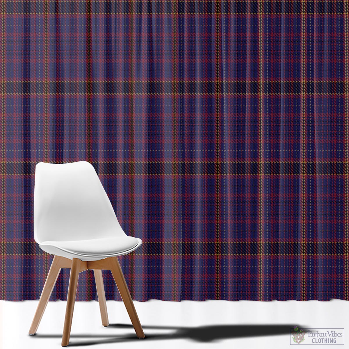 James of Wales Tartan Window Curtain