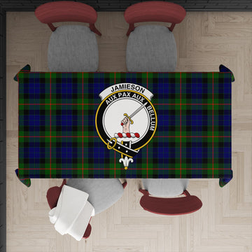 Jamieson Tartan Tablecloth with Family Crest