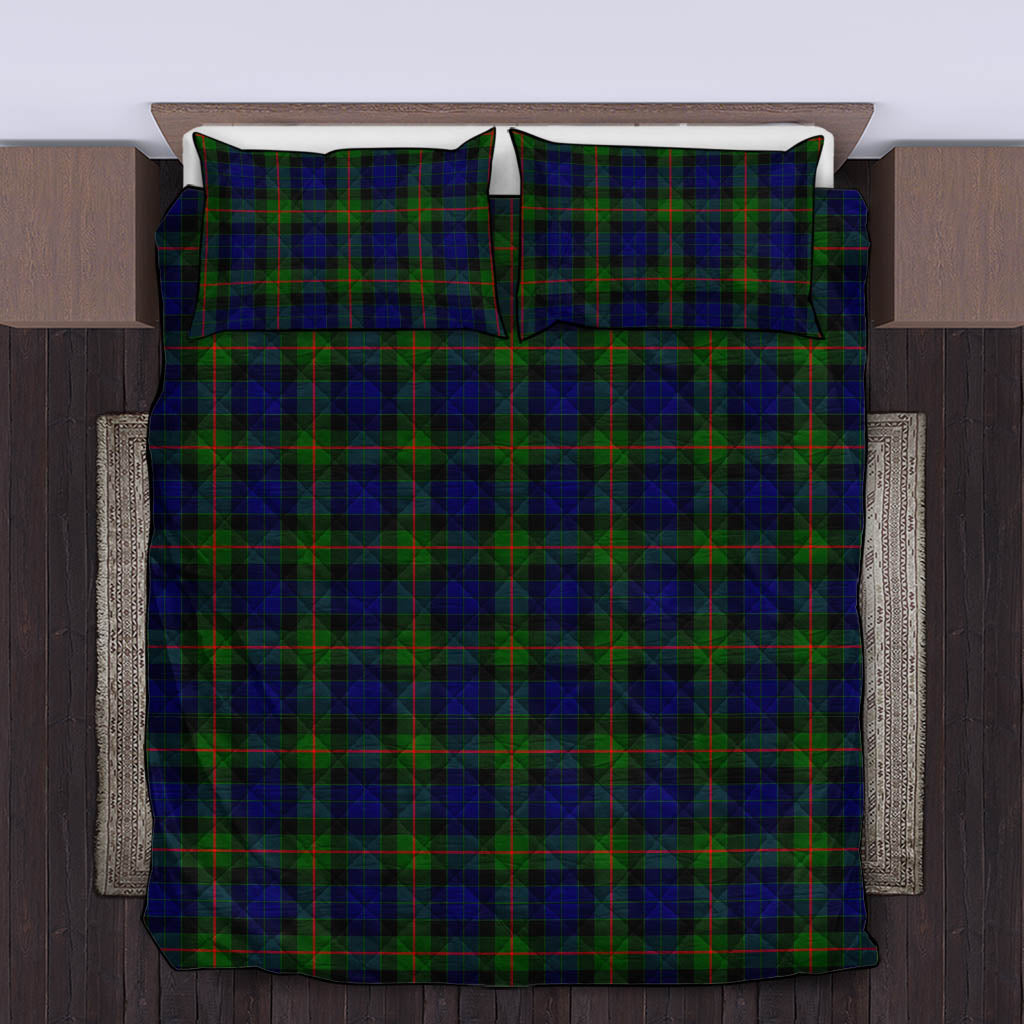 Jamieson Tartan Quilt Bed Set King - Tartan Vibes Clothing