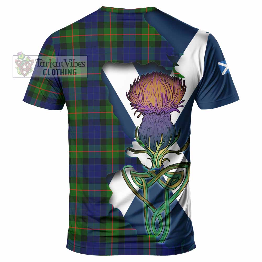 Jamieson Tartan Family Crest T-Shirt Scottish Thistle Celtic Inspired - Tartan Vibes Clothing