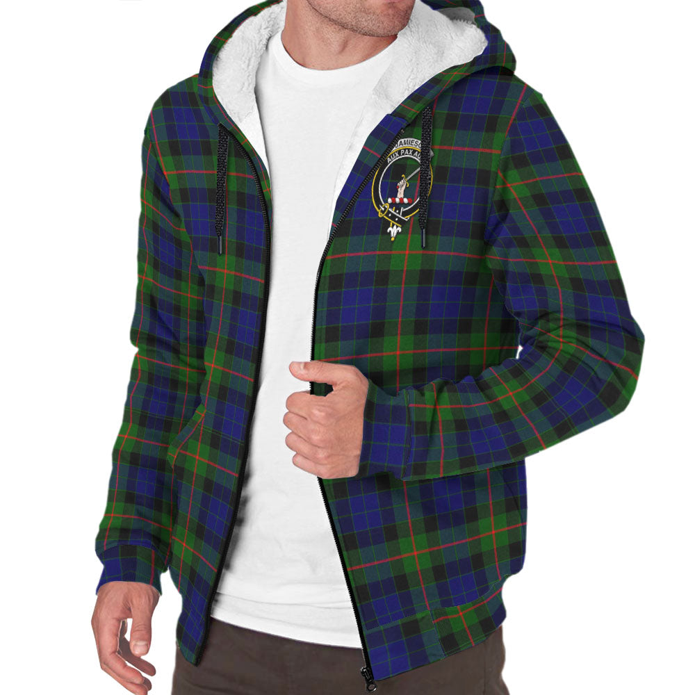 jamieson-tartan-sherpa-hoodie-with-family-crest