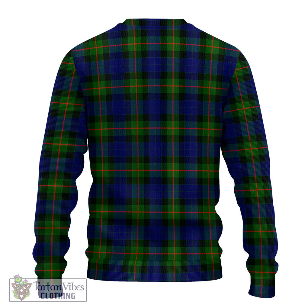 Jamieson Tartan Knitted Sweater with Family Crest DNA In Me Style - Tartanvibesclothing Shop