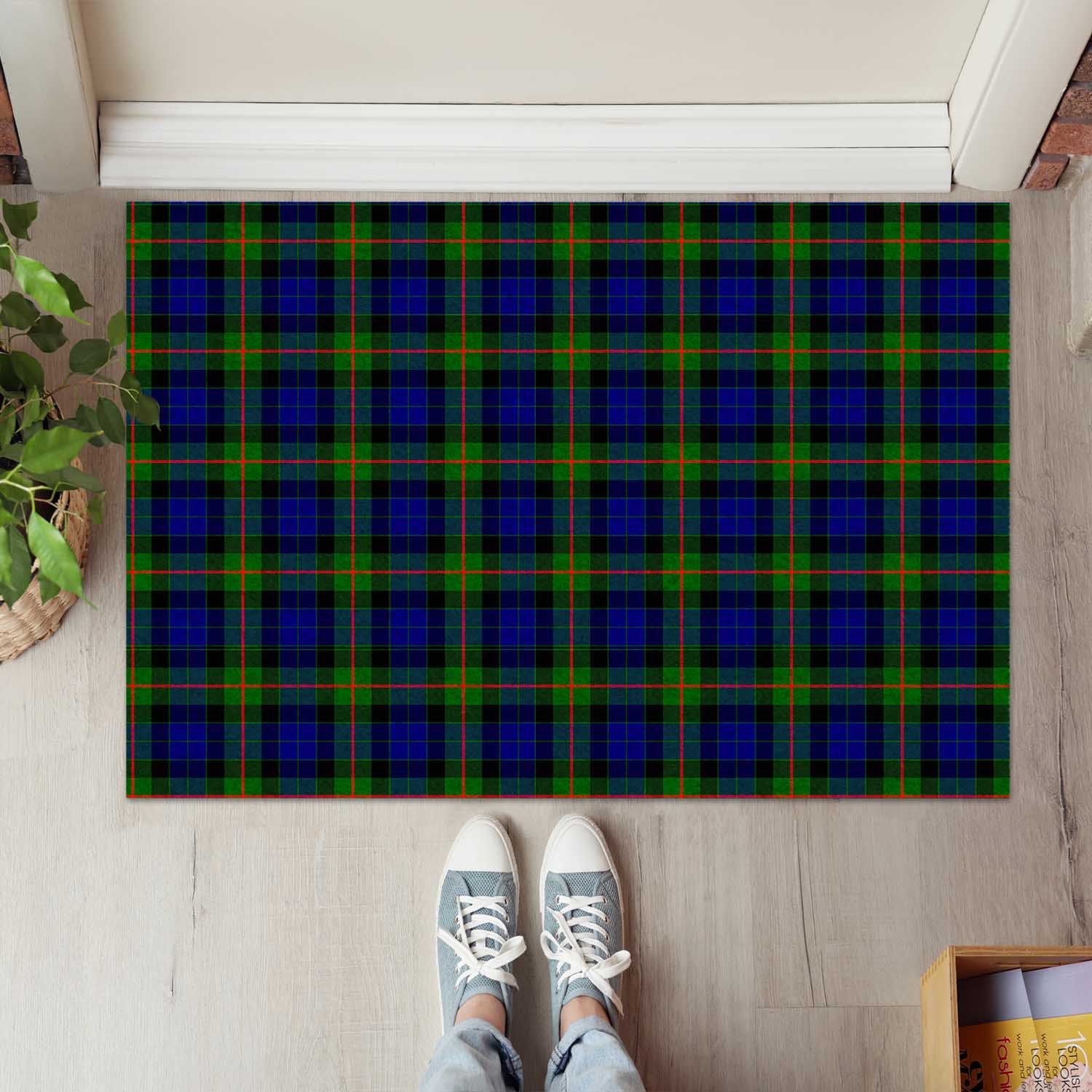 Jamieson Tartan Door Mat - Tartanvibesclothing