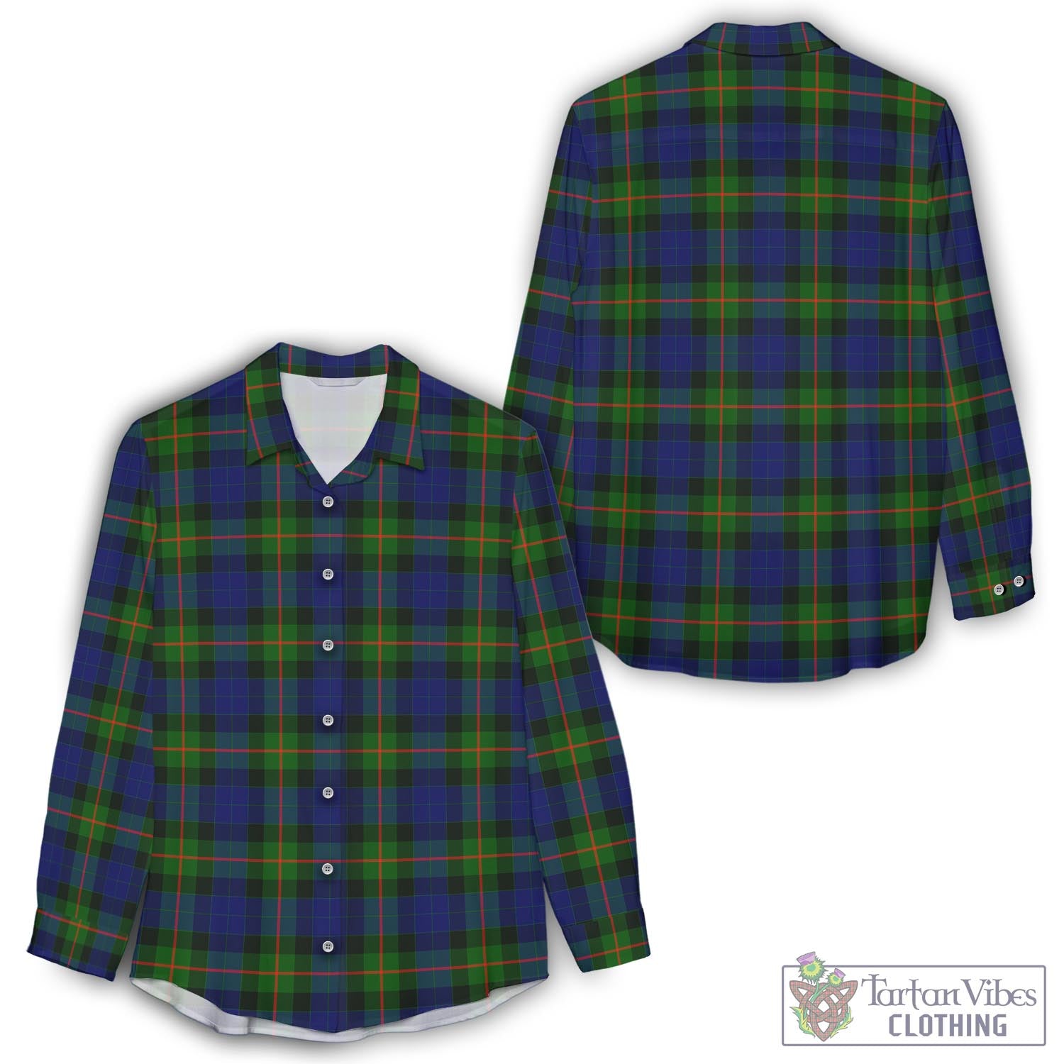 Jamieson Tartan Womens Casual Shirt