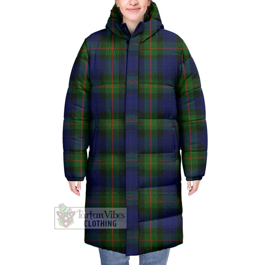 Tartan Vibes Clothing Jamieson Tartan Long Down Jacket