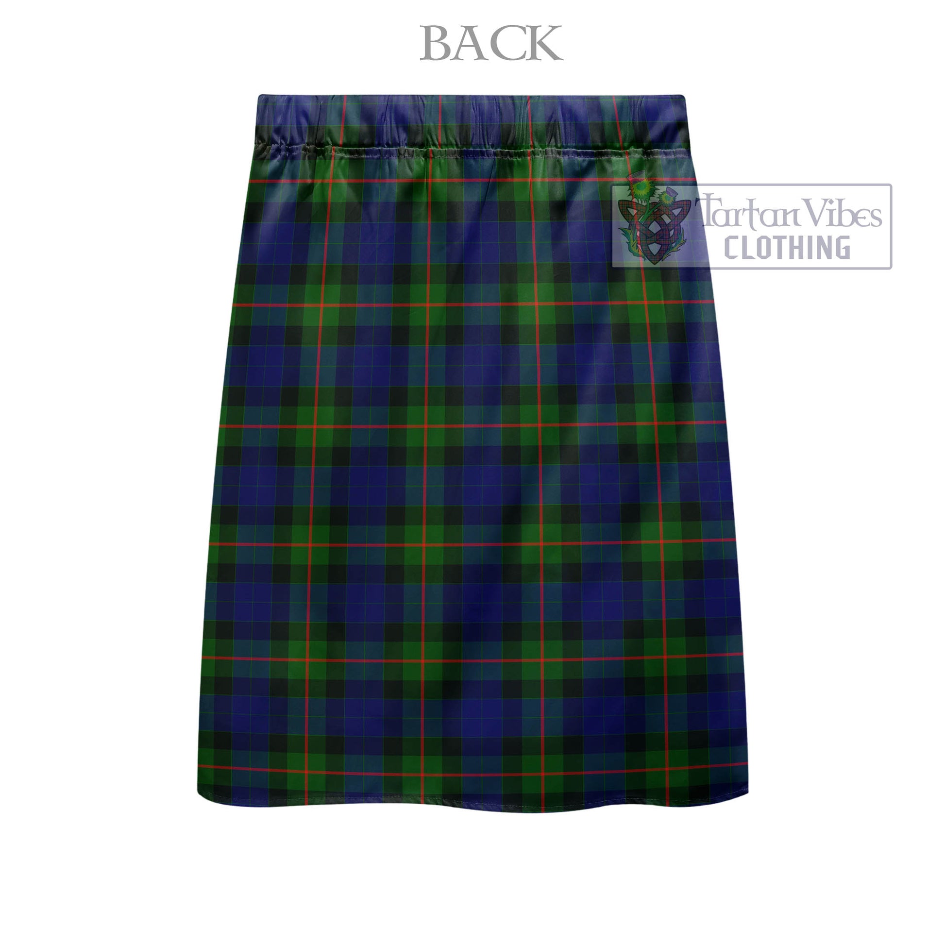Tartan Vibes Clothing Jamieson Tartan Men's Pleated Skirt - Fashion Casual Retro Scottish Style