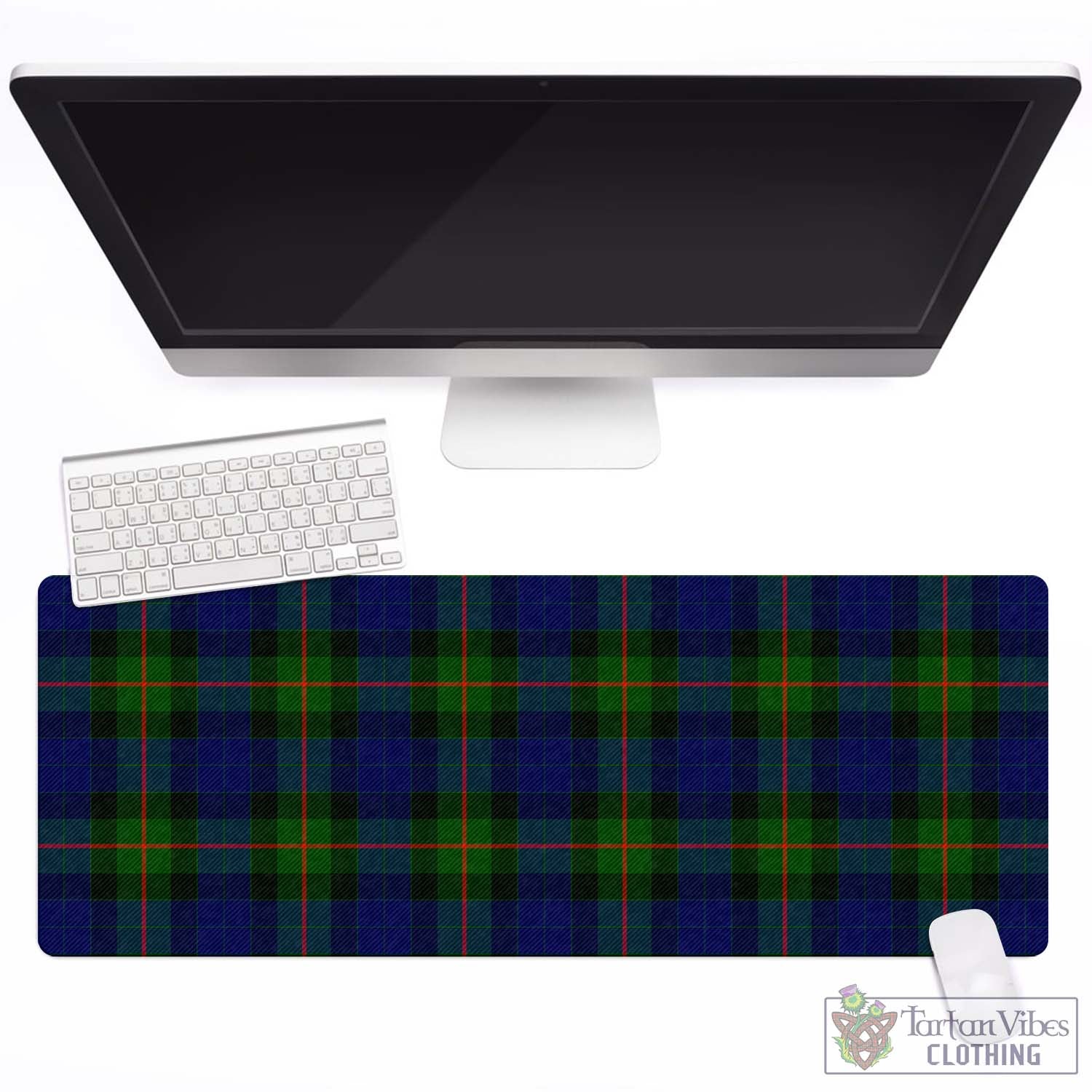 Tartan Vibes Clothing Jamieson Tartan Mouse Pad