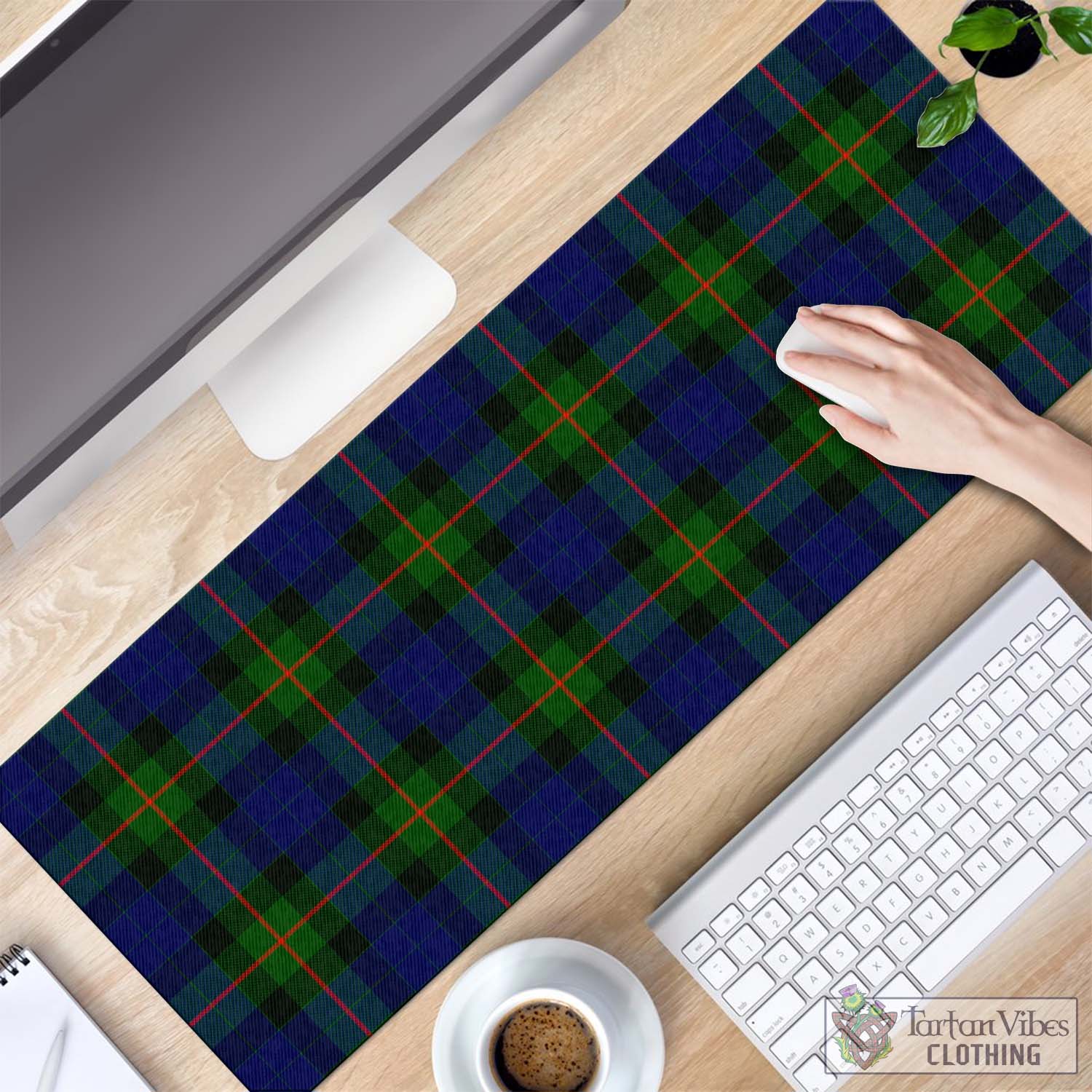 Tartan Vibes Clothing Jamieson Tartan Mouse Pad