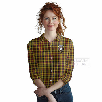 Jardine Tartan Women's Casual Shirt with Family Crest DNA In Me Style