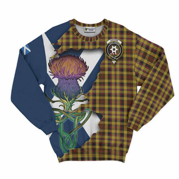 Jardine Tartan Family Crest Sweatshirt Scottish Thistle Celtic Inspired Unisex - Tartan Vibes Clothing
