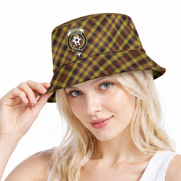 Jardine Tartan Bucket Hat with Family Crest Bucket Hat One Size - Tartan Vibes Clothing