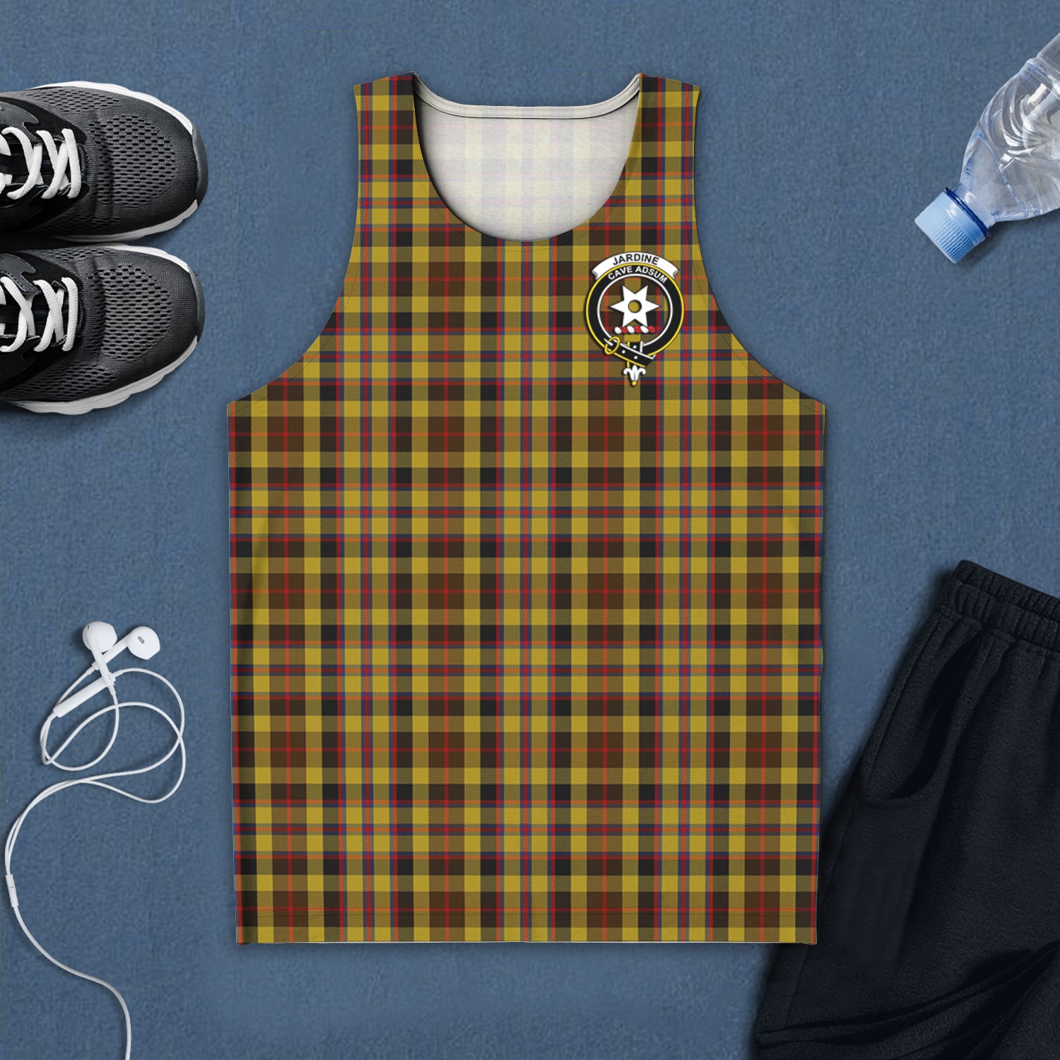 jardine-tartan-mens-tank-top-with-family-crest