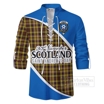Jardine Family Crest Tartan Ghillie Kilt Shirt Celebrate Saint Andrew's Day in Style - Tartan Vibes Clothing