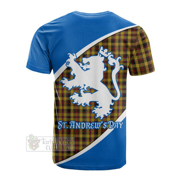 Jardine Family Crest Tartan Cotton T-shirt Celebrate Saint Andrew's Day in Style Men's Shirt - Tartan Vibes Clothing