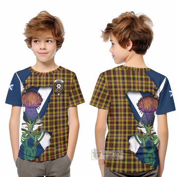 Jardine Tartan Family Crest Kid T-Shirt Scottish Thistle Celtic Inspired - Tartan Vibes Clothing