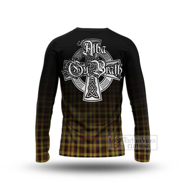 Jardine Tartan Long Sleeve T-Shirt Featuring Alba Gu Brath Family Crest Celtic Inspired