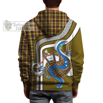 Jardine Tartan Hoodie with Epic Bagpipe Style