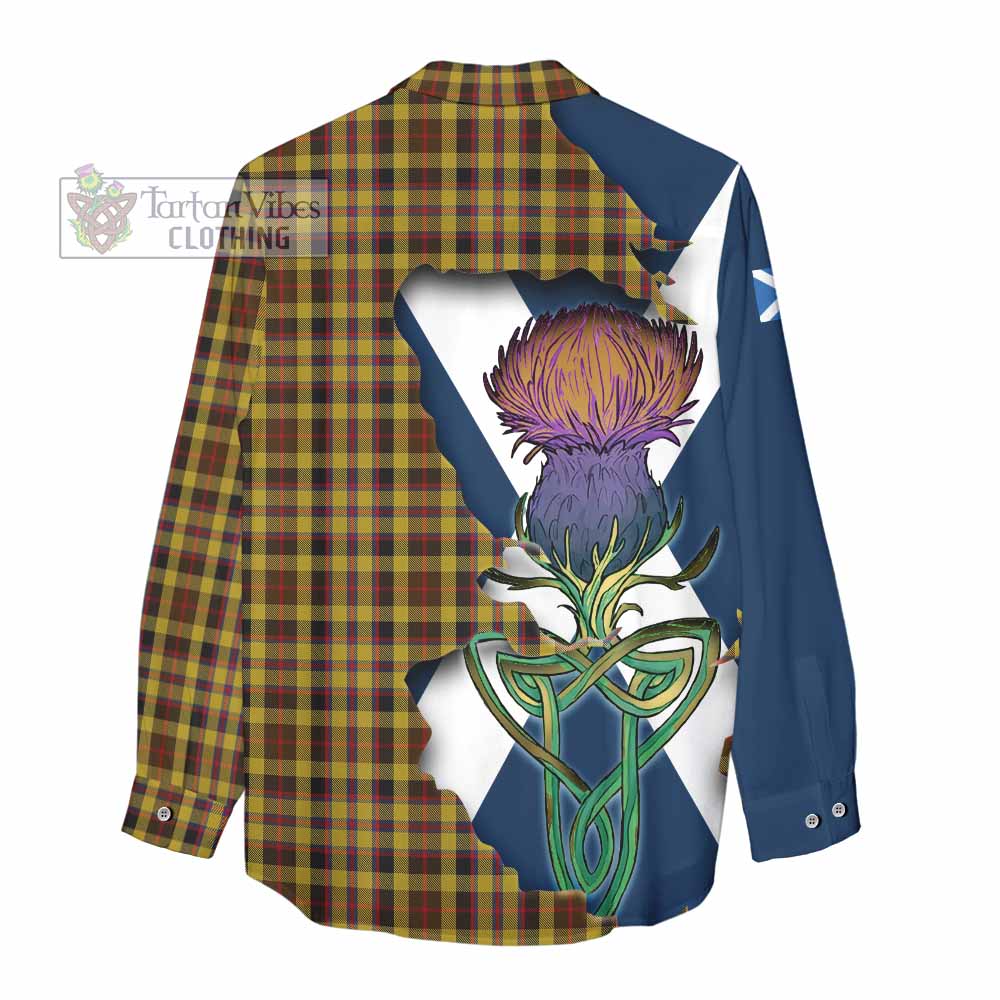 Jardine Tartan Family Crest Women's Casual Shirt Scottish Thistle Celtic Inspired - Tartan Vibes Clothing