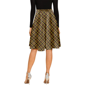 Jardine Tartan Melete Pleated Midi Skirt