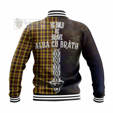Jardine Tartan Family Crest Baseball Jacket Alba Gu Brath Be Brave Lion Ancient Style - Tartan Vibes Clothing