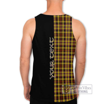 Jardine Tartan Men's Tank Top with Family Crest and Half Of Me Style