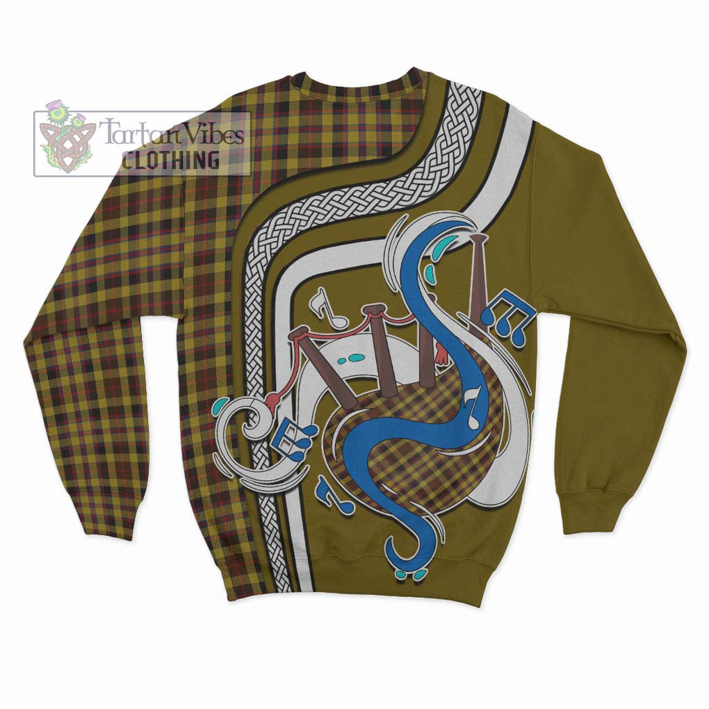 Tartan Vibes Clothing Jardine Tartan Sweatshirt with Epic Bagpipe Style