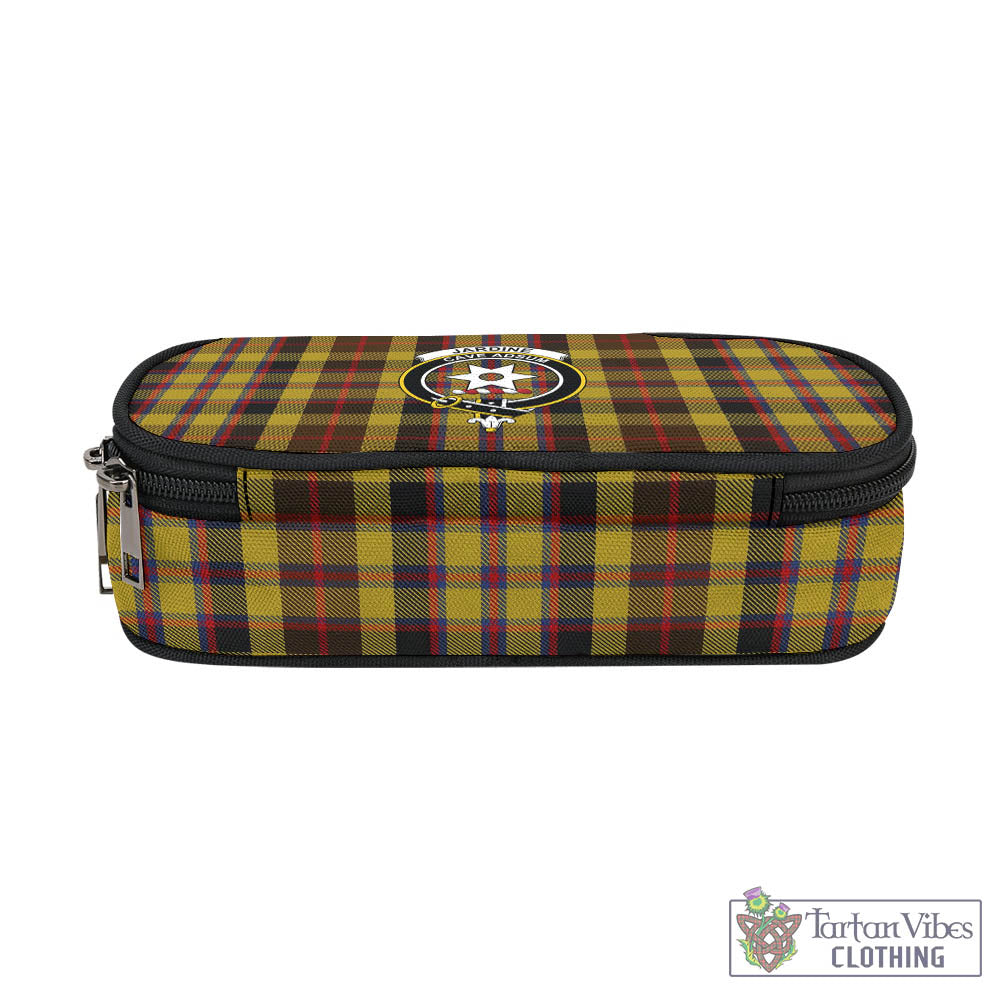 Tartan Vibes Clothing Jardine Tartan Pen and Pencil Case with Family Crest