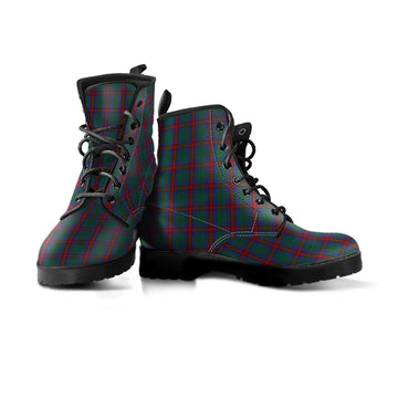 Jardine Dress Tartan Leather Boots