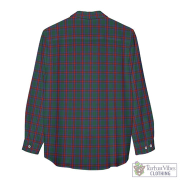 Jardine Dress Tartan Women's Casual Shirt with Family Crest