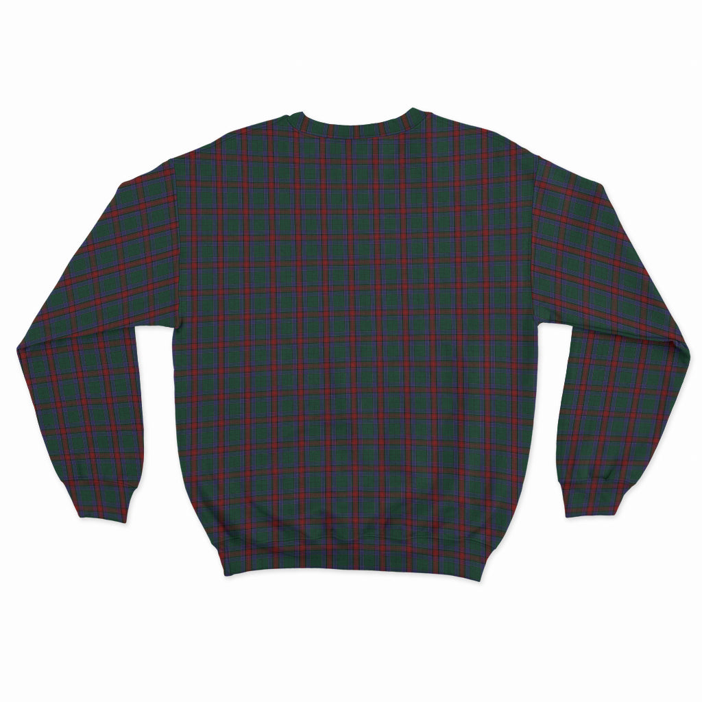 Jardine Dress Tartan Sweatshirt with Family Crest - Tartan Vibes Clothing