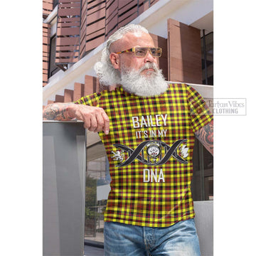 Jardine Modern Tartan Cotton T-shirt with Family Crest DNA In Me Style