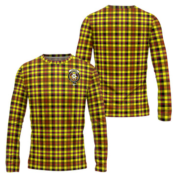 Jardine Modern Tartan Long Sleeve T-Shirt with Family Crest