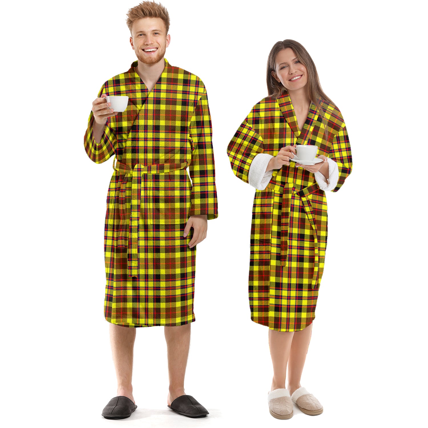 Jardine Modern Tartan Bathrobe Unisex S - Tartan Vibes Clothing