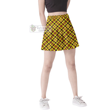 Jardine Modern Tartan Women's Plated Mini Skirt