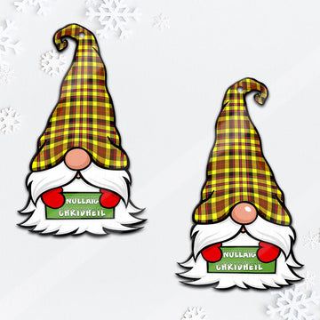 Jardine Modern Gnome Christmas Ornament with His Tartan Christmas Hat