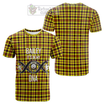 Jardine Modern Tartan Cotton T-shirt with Family Crest DNA In Me Style