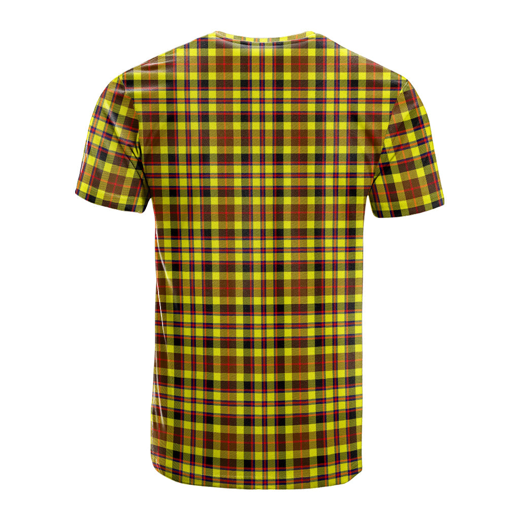 Jardine Modern Tartan T-Shirt with Family Crest - Tartan Vibes Clothing