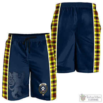 Jardine Modern Tartan Men's Shorts with Family Crest and Lion Rampant Vibes Sport Style