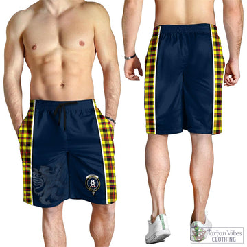 Jardine Modern Tartan Men's Shorts with Family Crest and Lion Rampant Vibes Sport Style