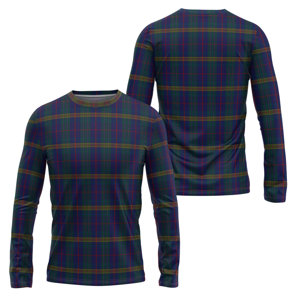 jenkins-of-wales-tartan-long-sleeve-t-shirt