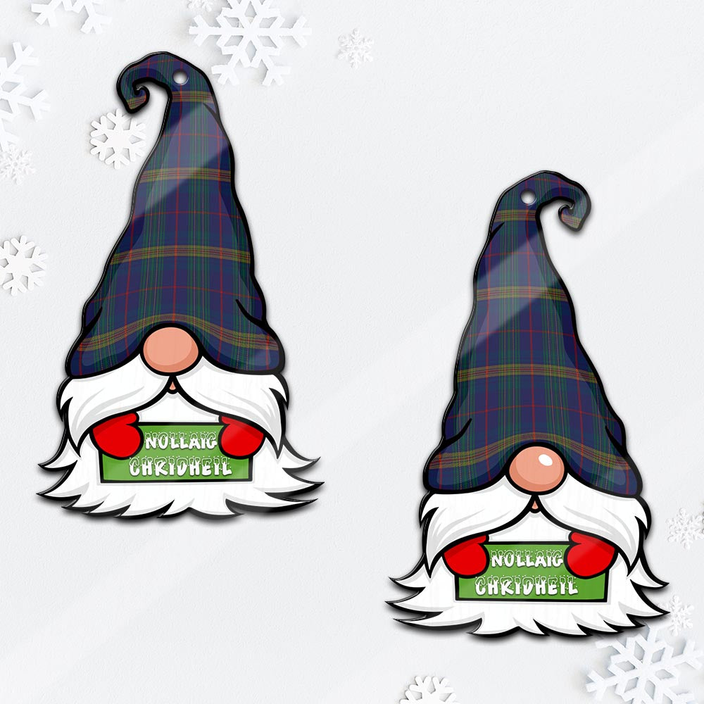 Jenkins of Wales Gnome Christmas Ornament with His Tartan Christmas Hat - Tartan Vibes Clothing