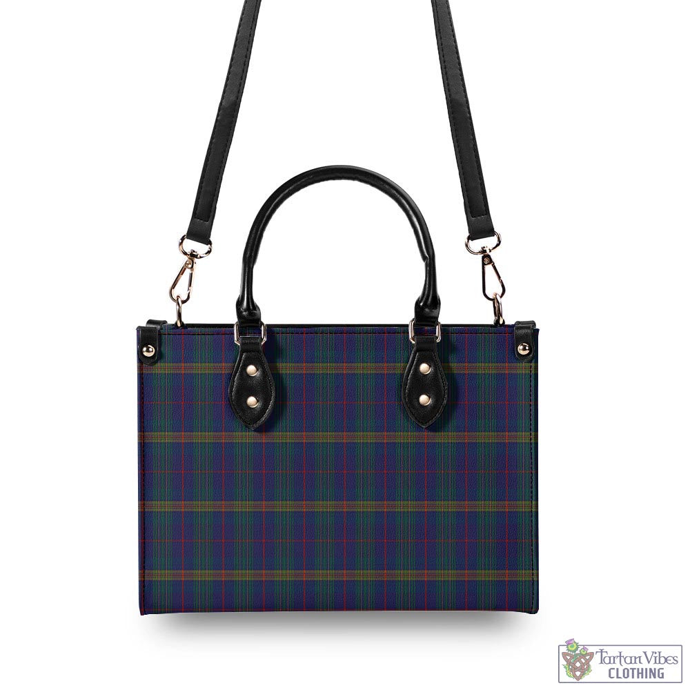 Tartan Vibes Clothing Jenkins of Wales Tartan Luxury Leather Handbags