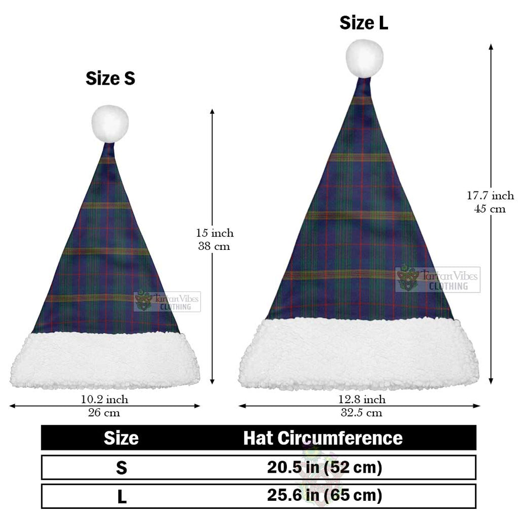 Tartan Vibes Clothing Jenkins of Wales Tartan Christmas Santa Hats