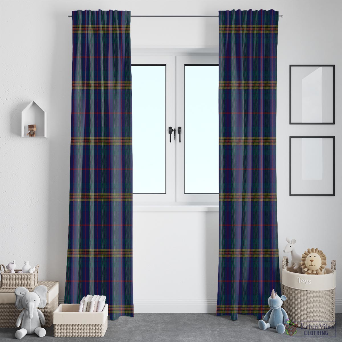 Jenkins of Wales Tartan Window Curtain